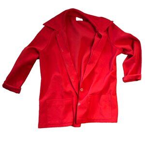 Vintage red blazer M